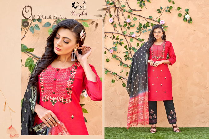 Hazel 4 By Kinti Colors Readymade Salwar Suits Catalog